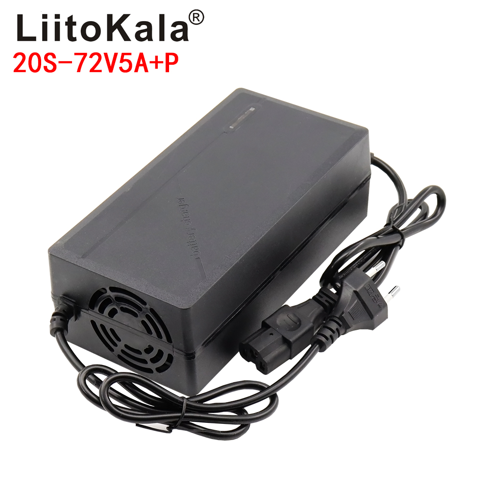 60V/72V 5A Li-ion lithium batt - огляд і ціна 84V 20A Smart Charger