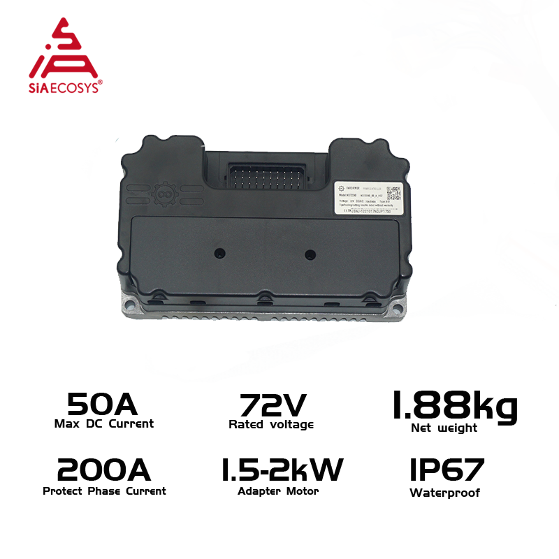FARDRIVER SIAYQ7250 72V 50A Co - огляд і ціна Kelly Kls7230S Controller