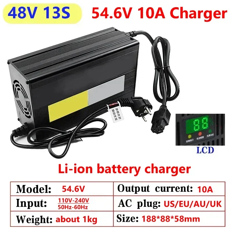 10A 48V 60V 72V Lithium Batter - огляд і ціна 84V 20A Smart Charger