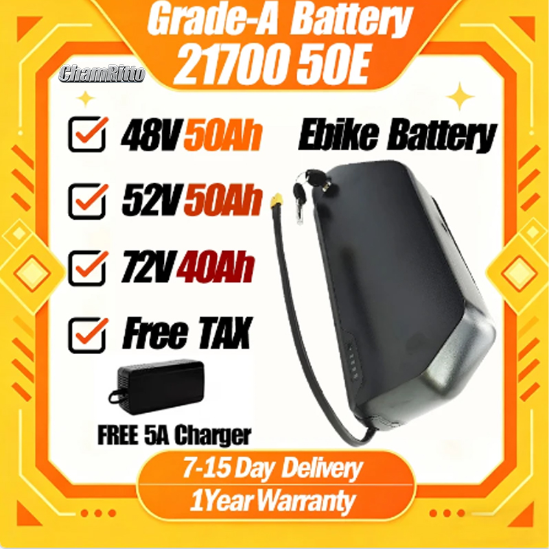 Polly Electric bicycle bike ba - огляд і ціна 72V 50Ah 21700 Lithium Battery