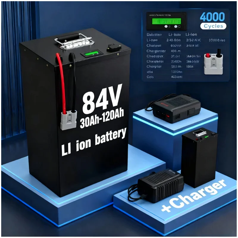 84V 50Ah 30Ah 100Ah 60Ah 80Ah  - огляд і ціна 72V 40Ah Lifepo4 Battery Pack