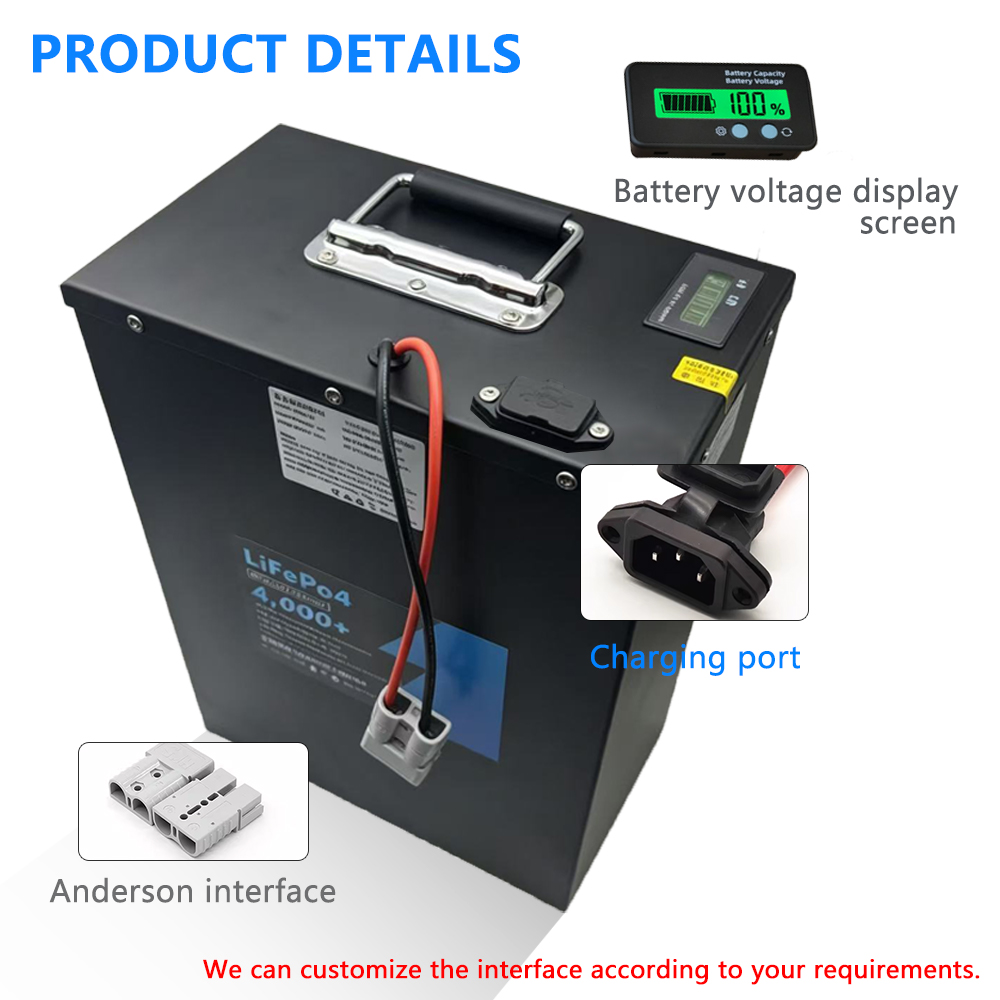 60V 40AH LifePO4 Sufficient Ca - огляд і ціна 60V 50Ah Electric Scooter Battery