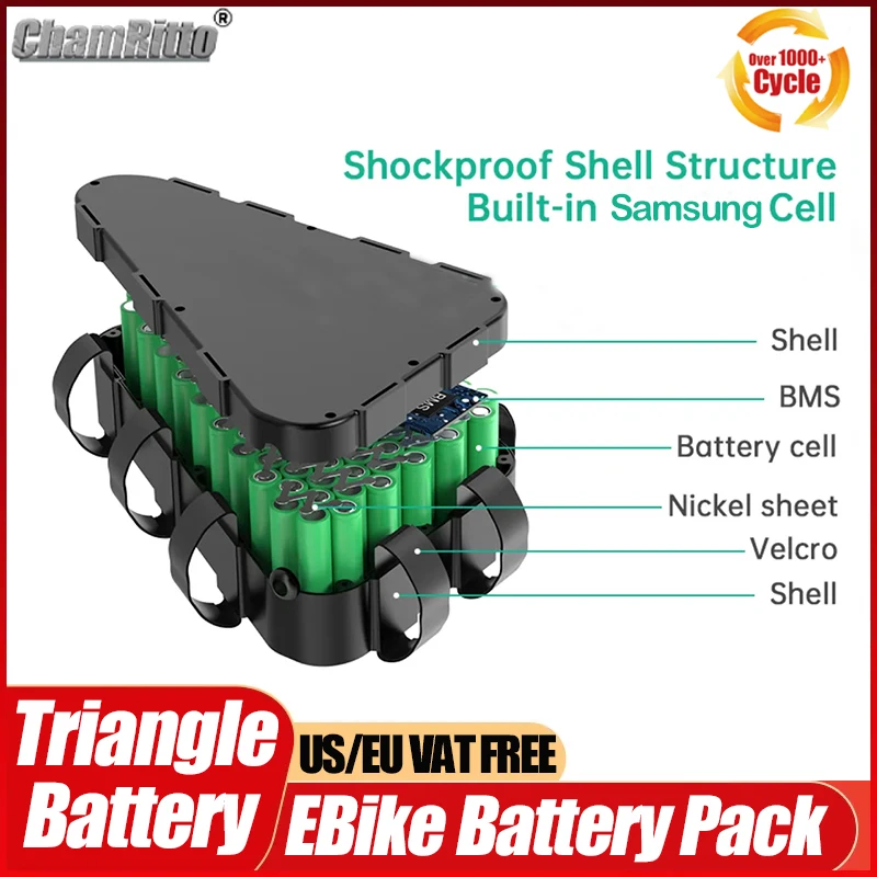36v 48v 52v 60v 72v Electric B - огляд і ціна 72V 50Ah 21700 Lithium Battery
