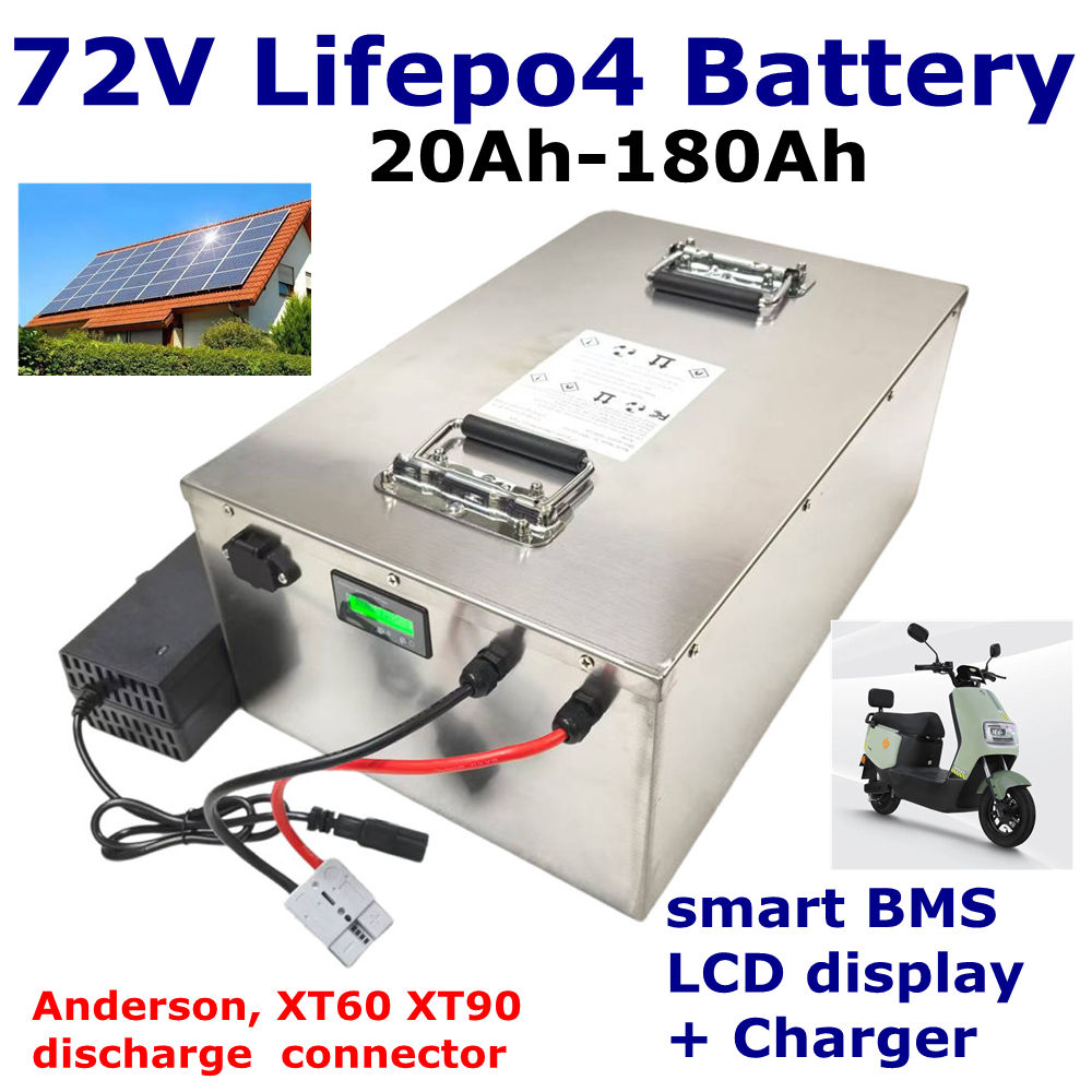 JN- 24S BMS 72V 20Ah 40Ah 60Ah - огляд і ціна 72V 40Ah Lifepo4 Battery Pack