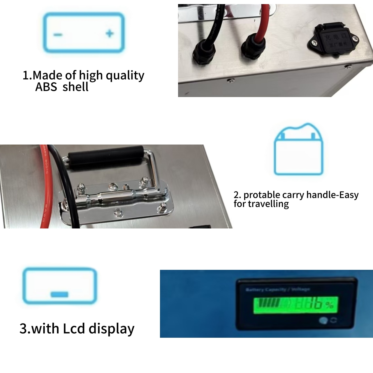 72V 60Ah 60A Lithium Lifepo4 R - огляд і ціна 72V 40Ah Lifepo4 Battery Pack