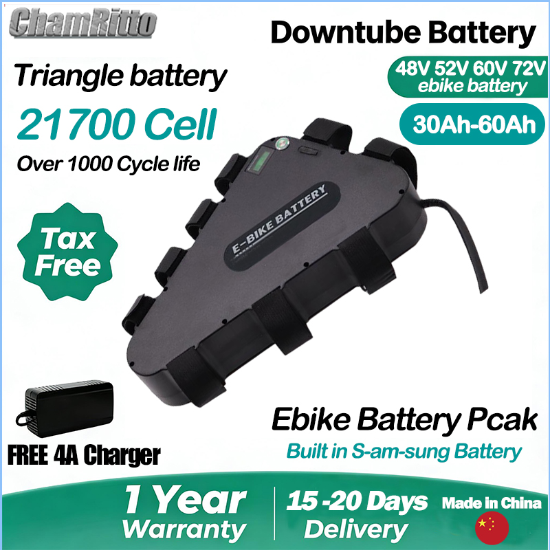 60v72v 3000w Triangle Electric - огляд і ціна 72V 50Ah 21700 Lithium Battery