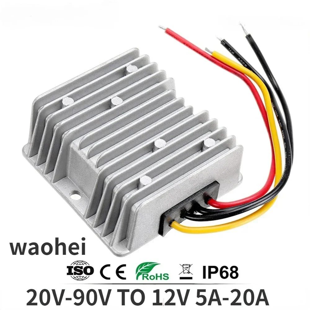 72V 60V 48V 36V 24V to 12V 5A  - огляд і ціна 72V 15A Fast Charger