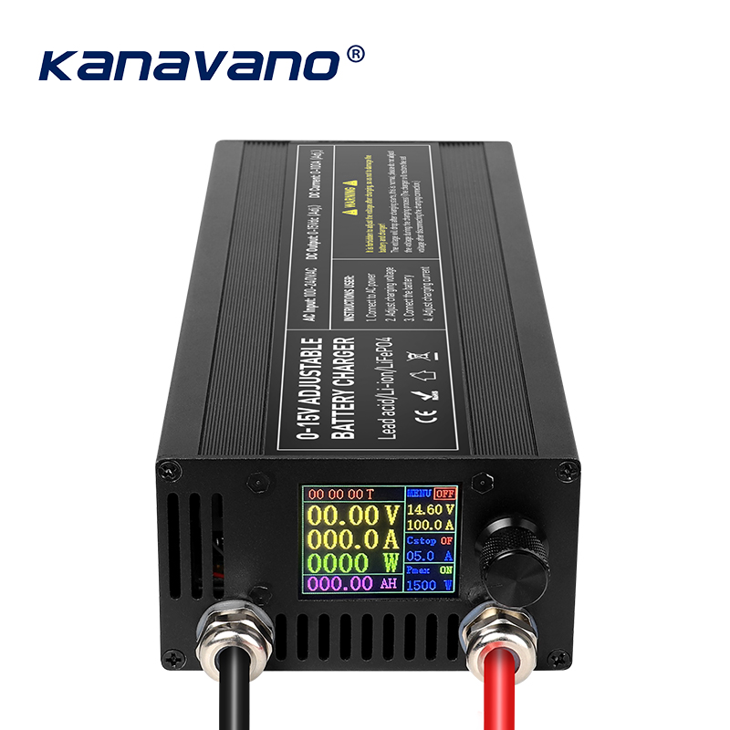 60A 100A Adjustable Battery Ch - огляд і ціна 84V 20A Smart Charger
