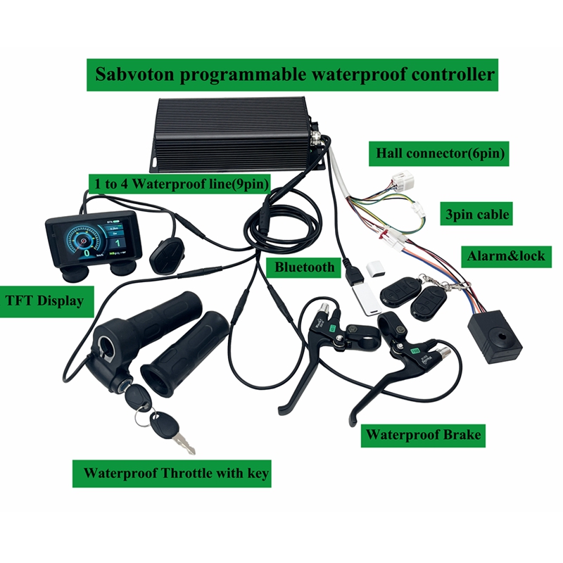 Sabvoton(MQCON) SVMC V2 72V 80 - огляд і ціна 72V 100A Sabvoton Controller