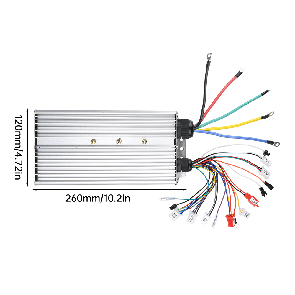 48V 60V 72V 84V 5000W Brushles - огляд і ціна 72V 100A Sabvoton Controller