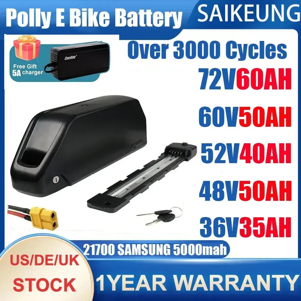 Electric bicycle bike battery  - огляд і ціна 72V 50Ah 21700 Lithium Battery